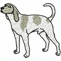 Dogs Embroidery Design 9 Dogs Embroidery Design 9